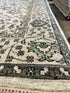 Lilli Stein 8x10 Silver Hand-Knotted Oushak Rug