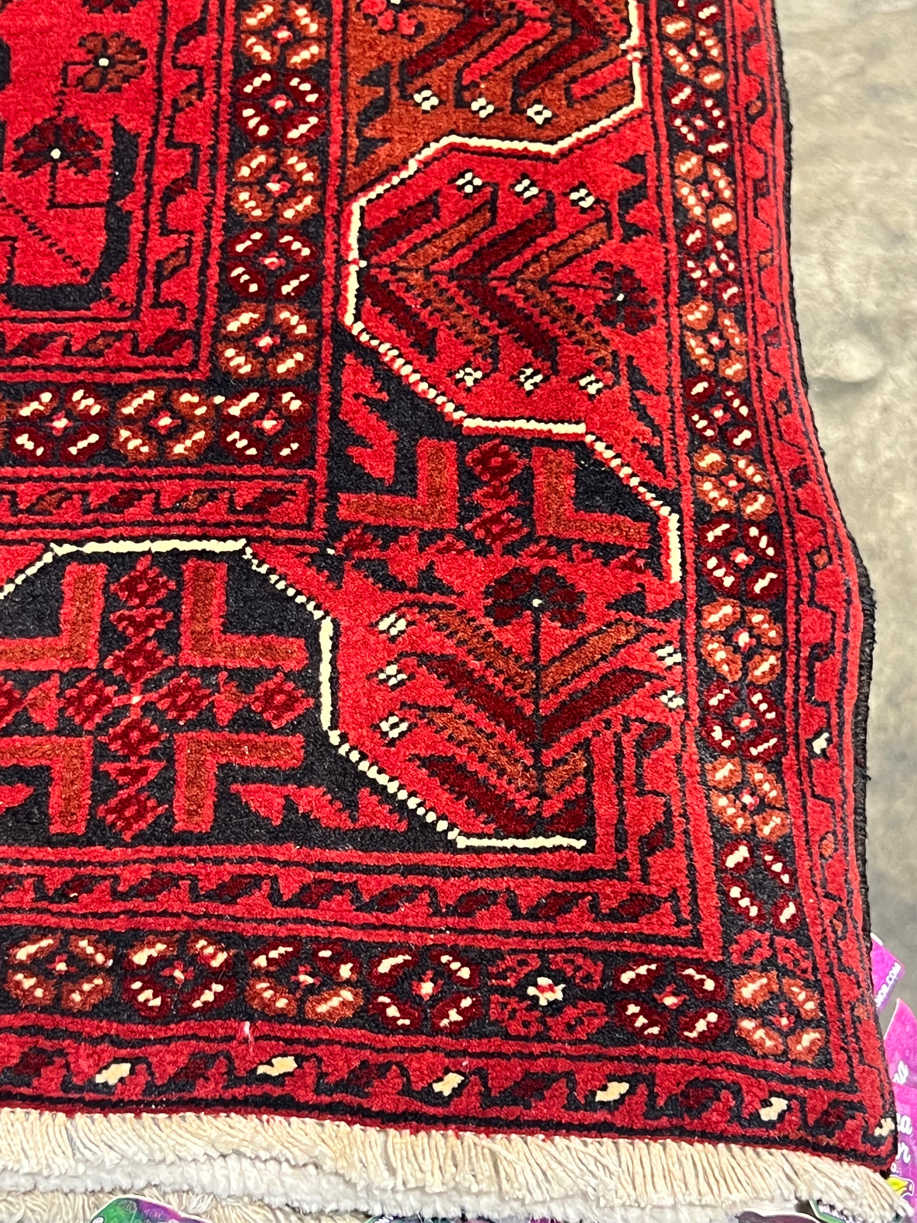 Melissa Arcaro 3.1x6.4 COLOR Afghani Khamyab Rug