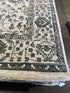 Lilli Stein 8x10 Silver Hand-Knotted Oushak Rug