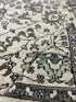 Lilli Stein 8x10 Silver Hand-Knotted Oushak Rug