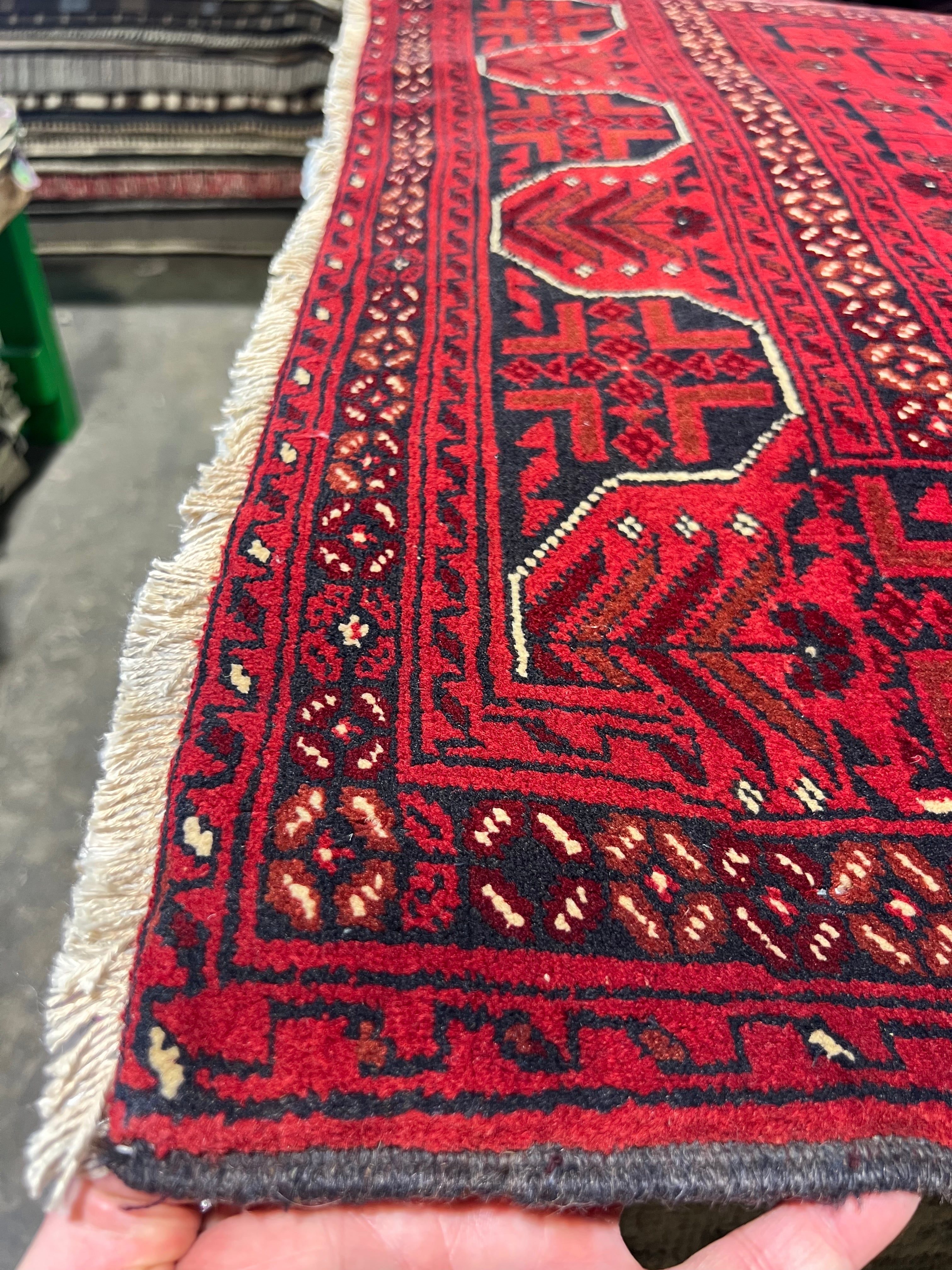 Melissa Arcaro 3.1x6.4 COLOR Afghani Khamyab Rug