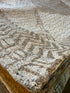 Lab Ox 5.3x7.6 Hand-Tufted Ivory & Brown Geo