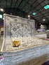 Lilli Stein 8x10 Silver Hand-Knotted Oushak Rug