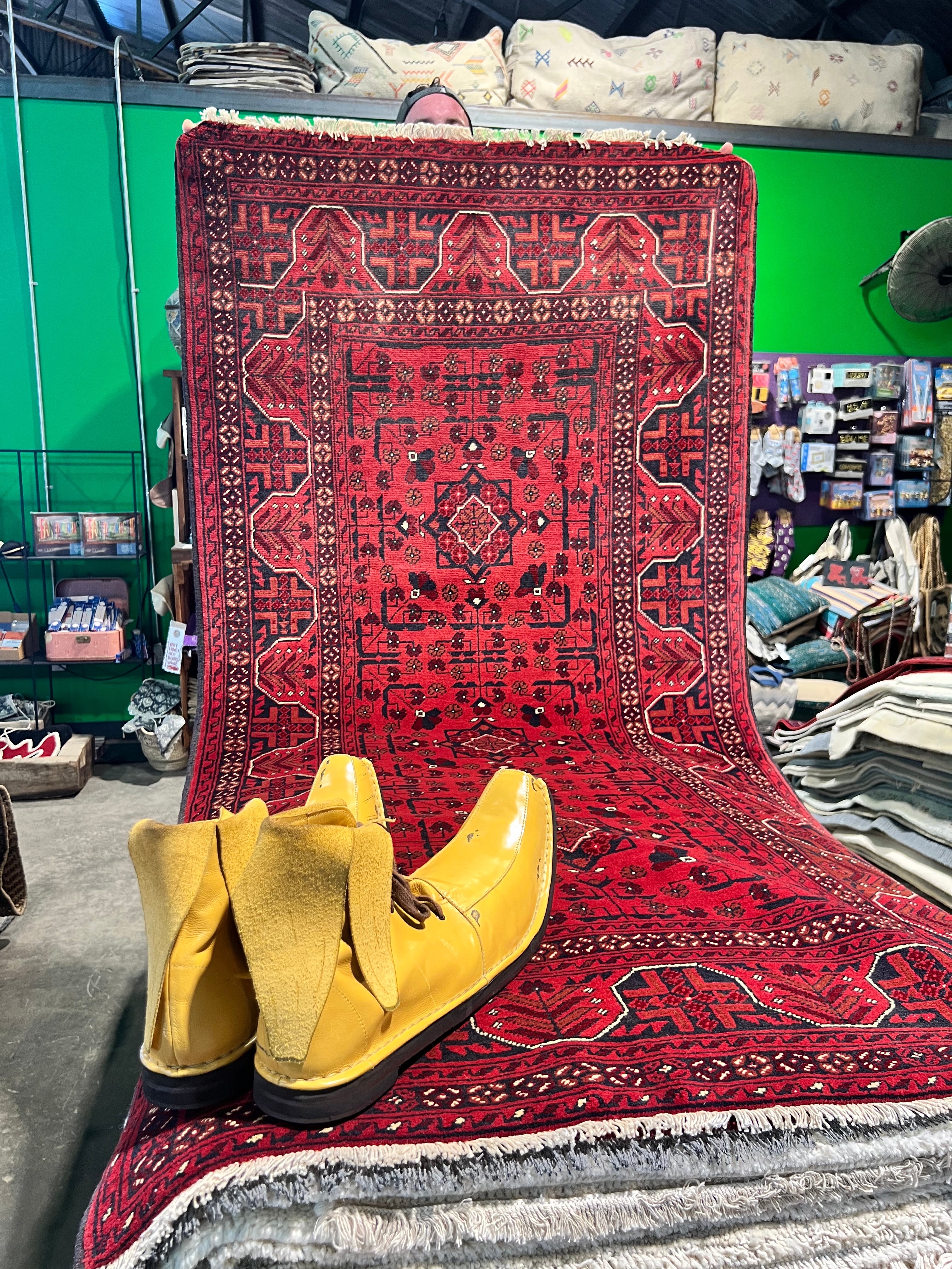 Melissa Arcaro 3.1x6.4 COLOR Afghani Khamyab Rug