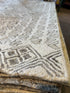 Kristin Diable 5x8 Hand-Tufted Ivory Geo