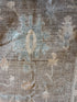 Rivers Spencer 10.1x13.10 Blue Afghani Whitewashed Oushak