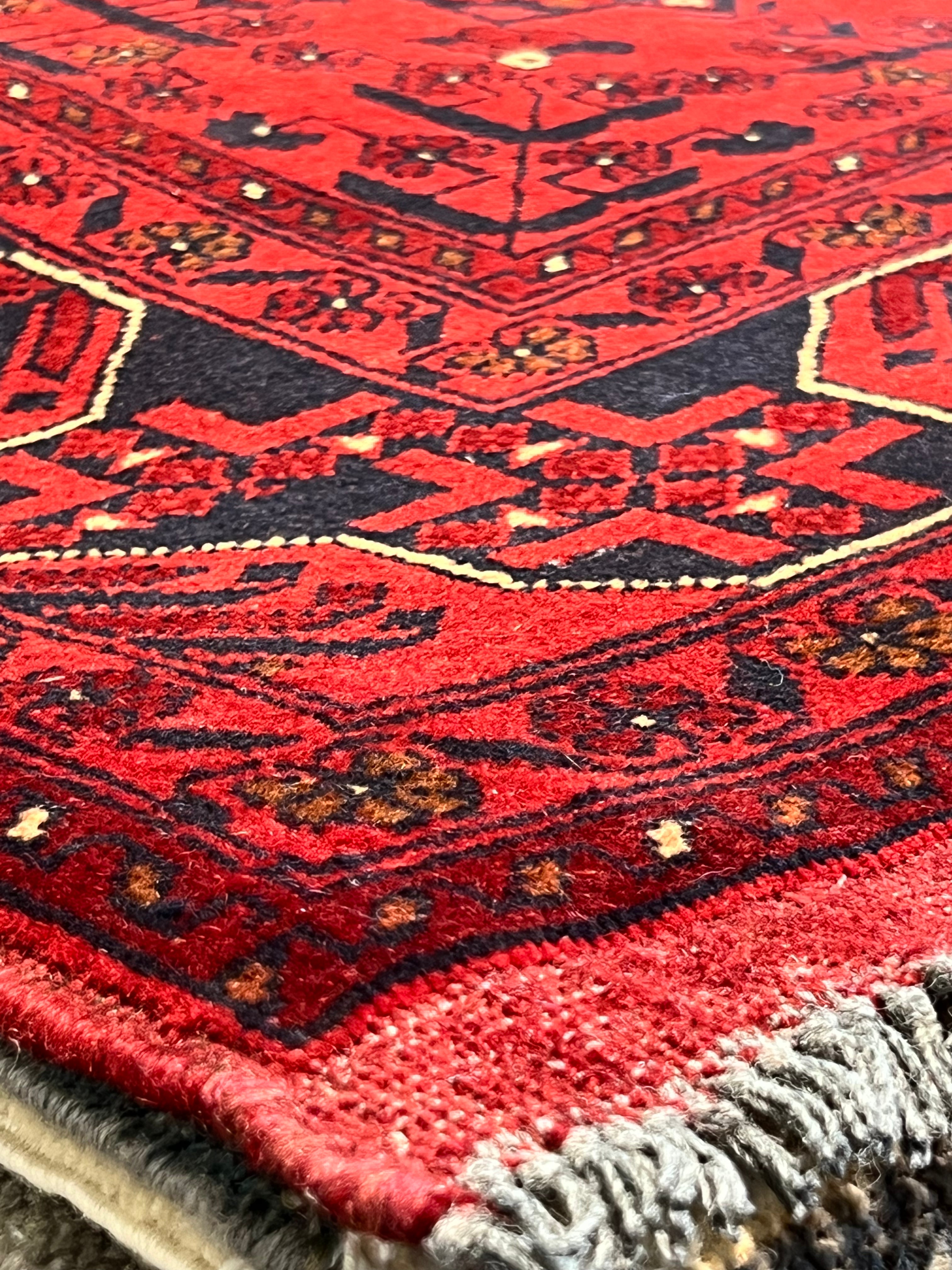 Jordan Ladd 5.6x7.5 COLOR Afghani Khal Muhammad Rug