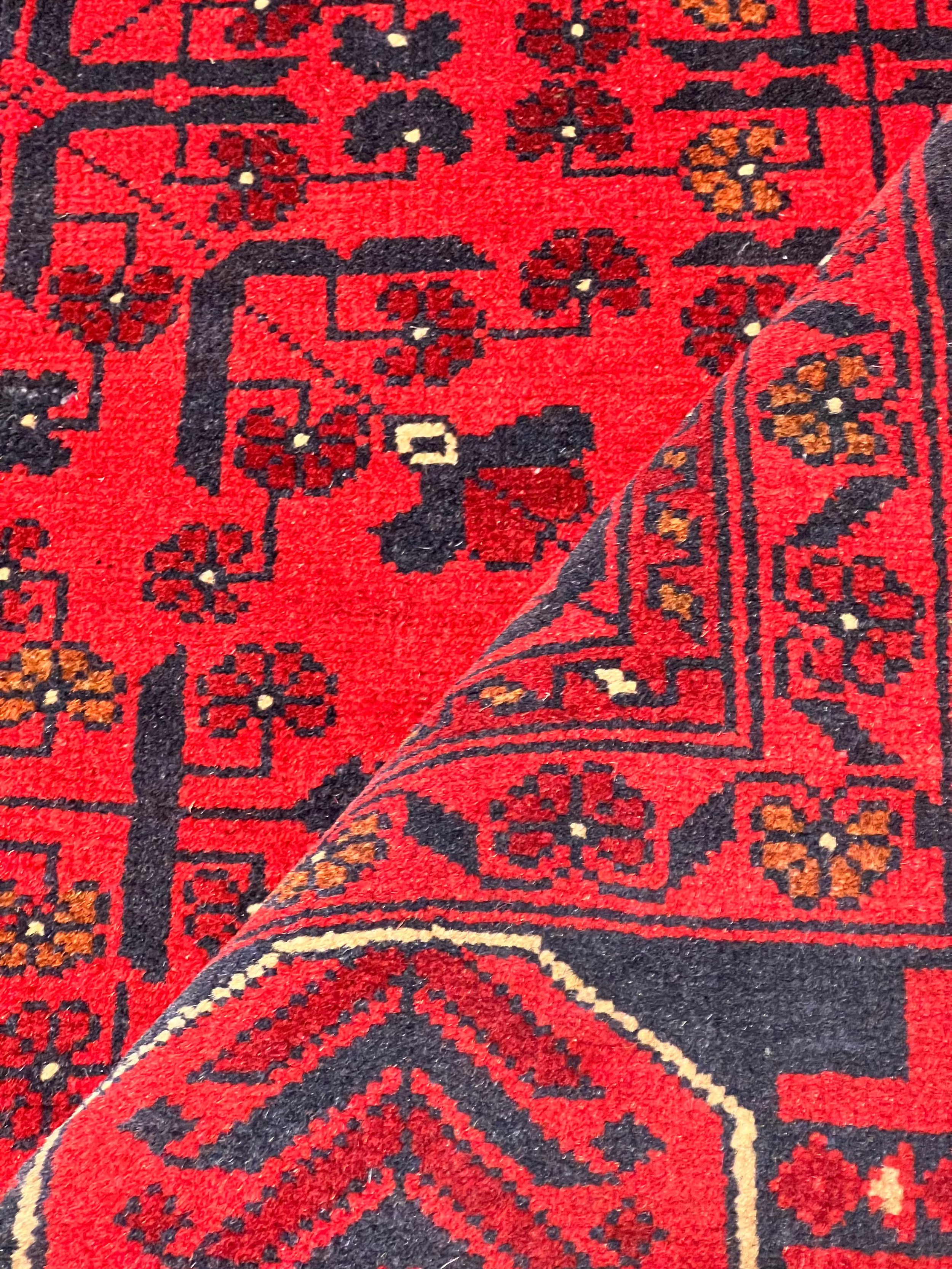 Jordan Ladd 5.6x7.5 COLOR Afghani Khal Muhammad Rug
