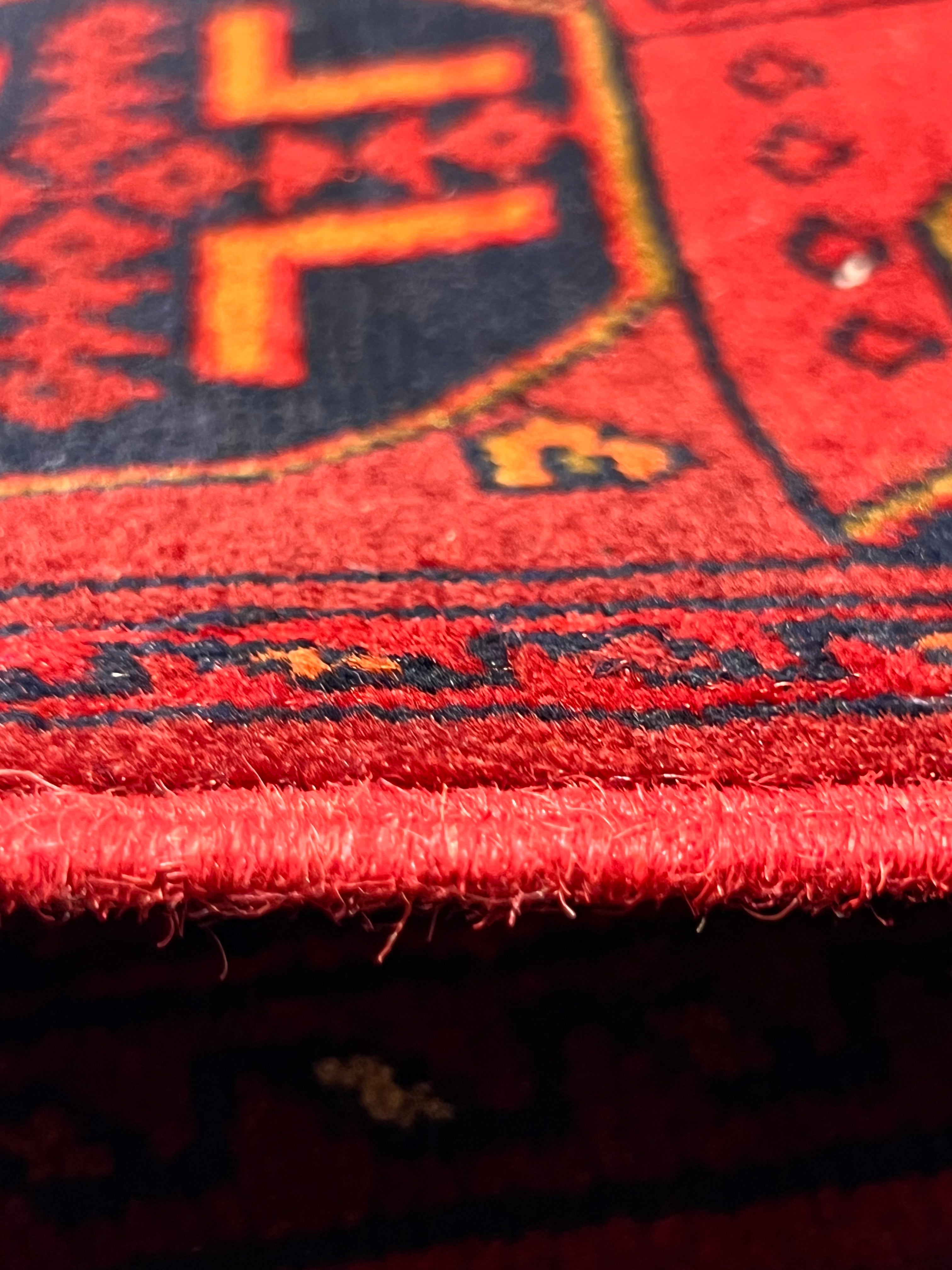 Louise Gold 2.9x9.4 COLOR Afghani Khal Muhammad Runner