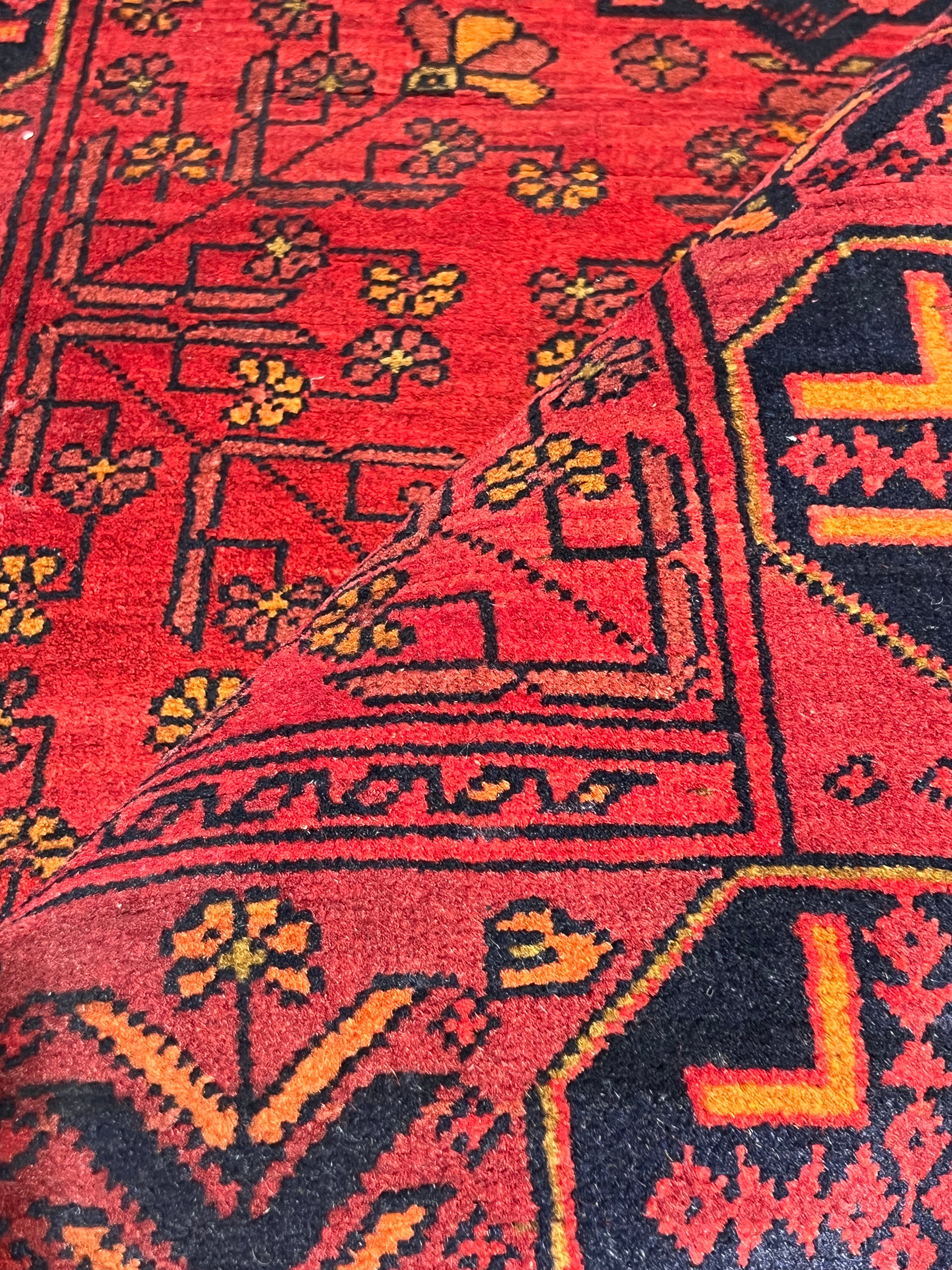 Louise Gold 2.9x9.4 COLOR Afghani Khal Muhammad Runner