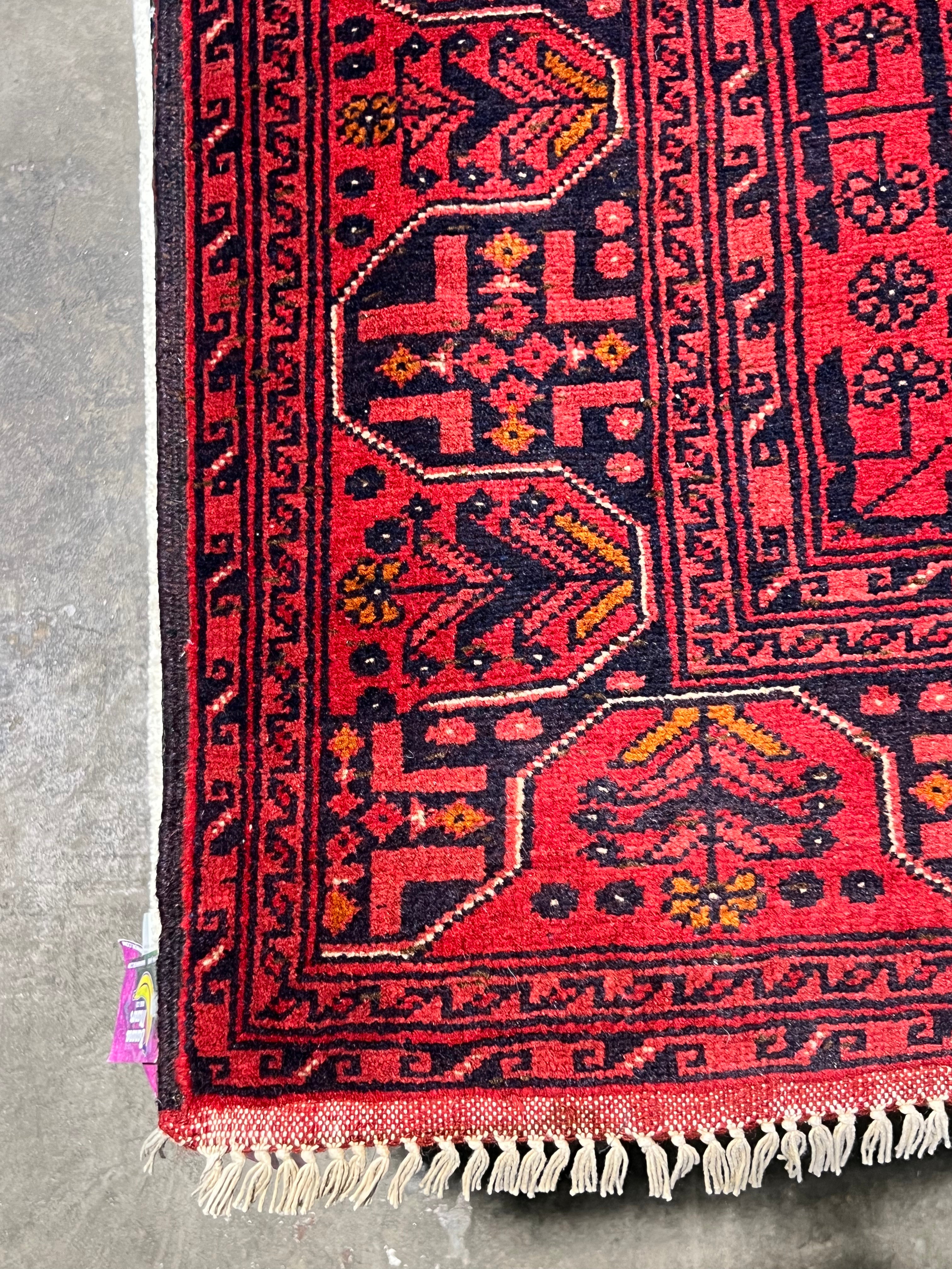 Lana Frank 6.5x9.6 COLOR Afghani Khal Muhammad Rug