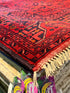 Lana Frank 6.5x9.6 COLOR Afghani Khal Muhammad Rug