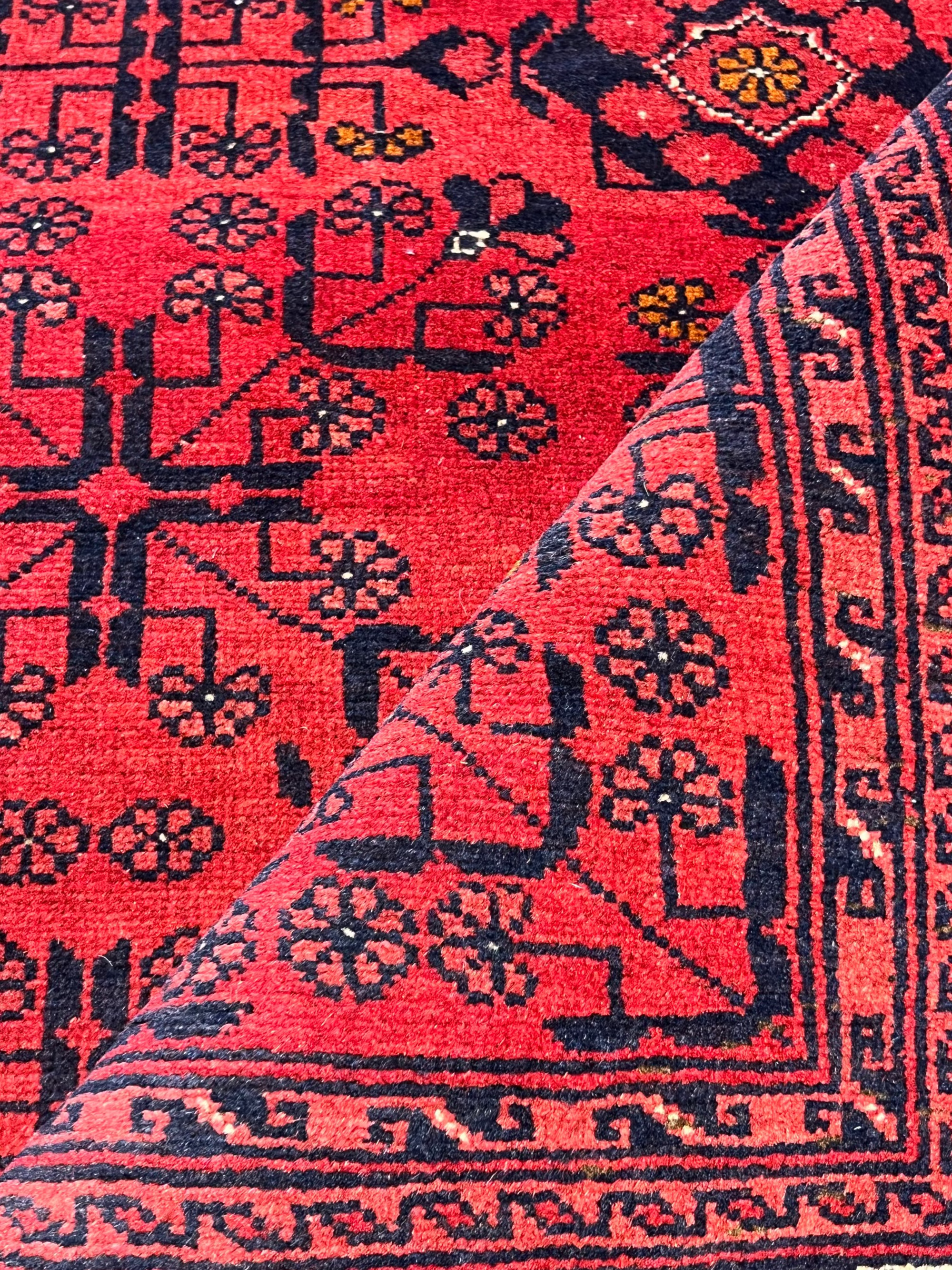 Lana Frank 6.5x9.6 COLOR Afghani Khal Muhammad Rug