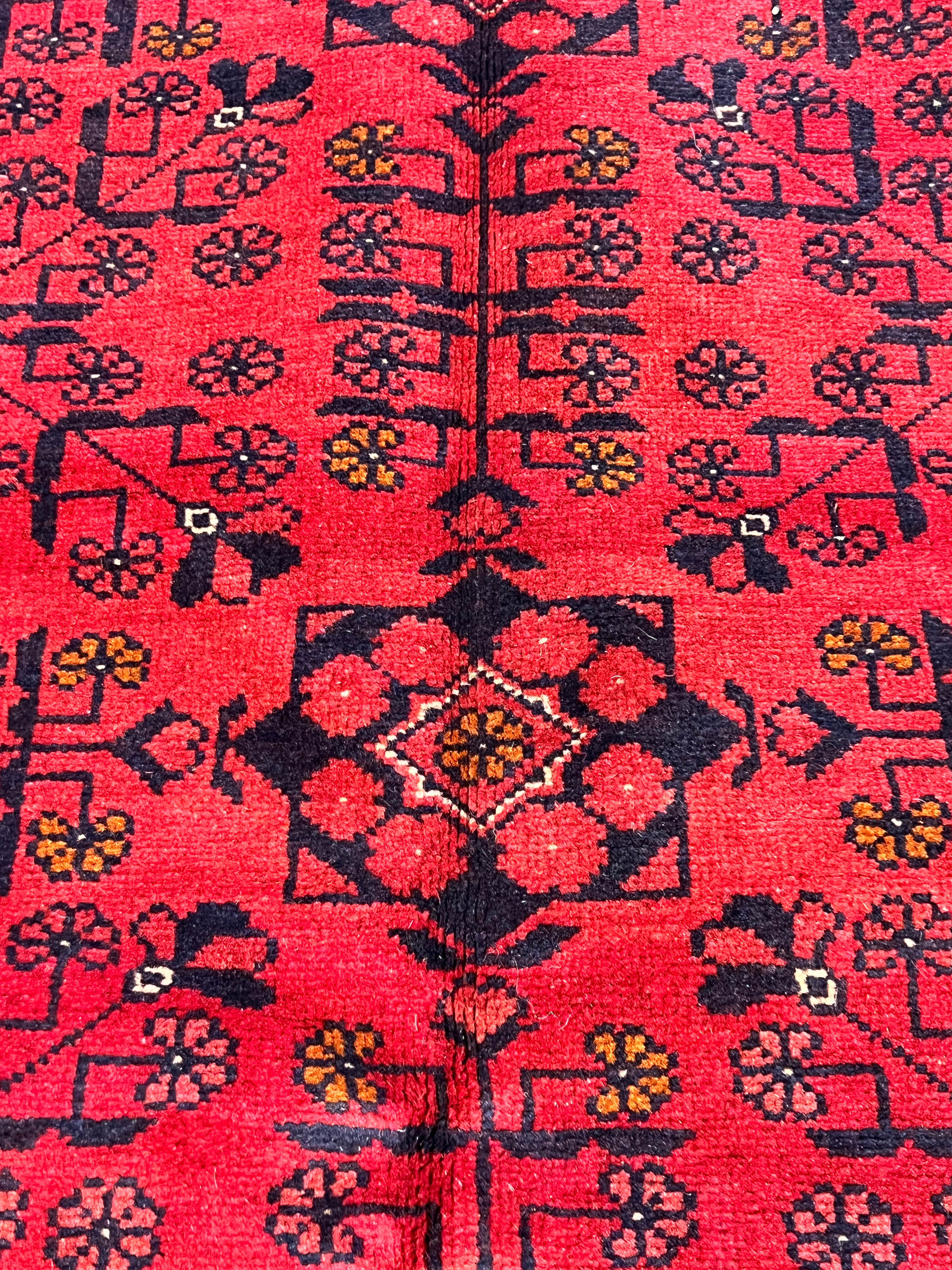 Lana Frank 6.5x9.6 COLOR Afghani Khal Muhammad Rug