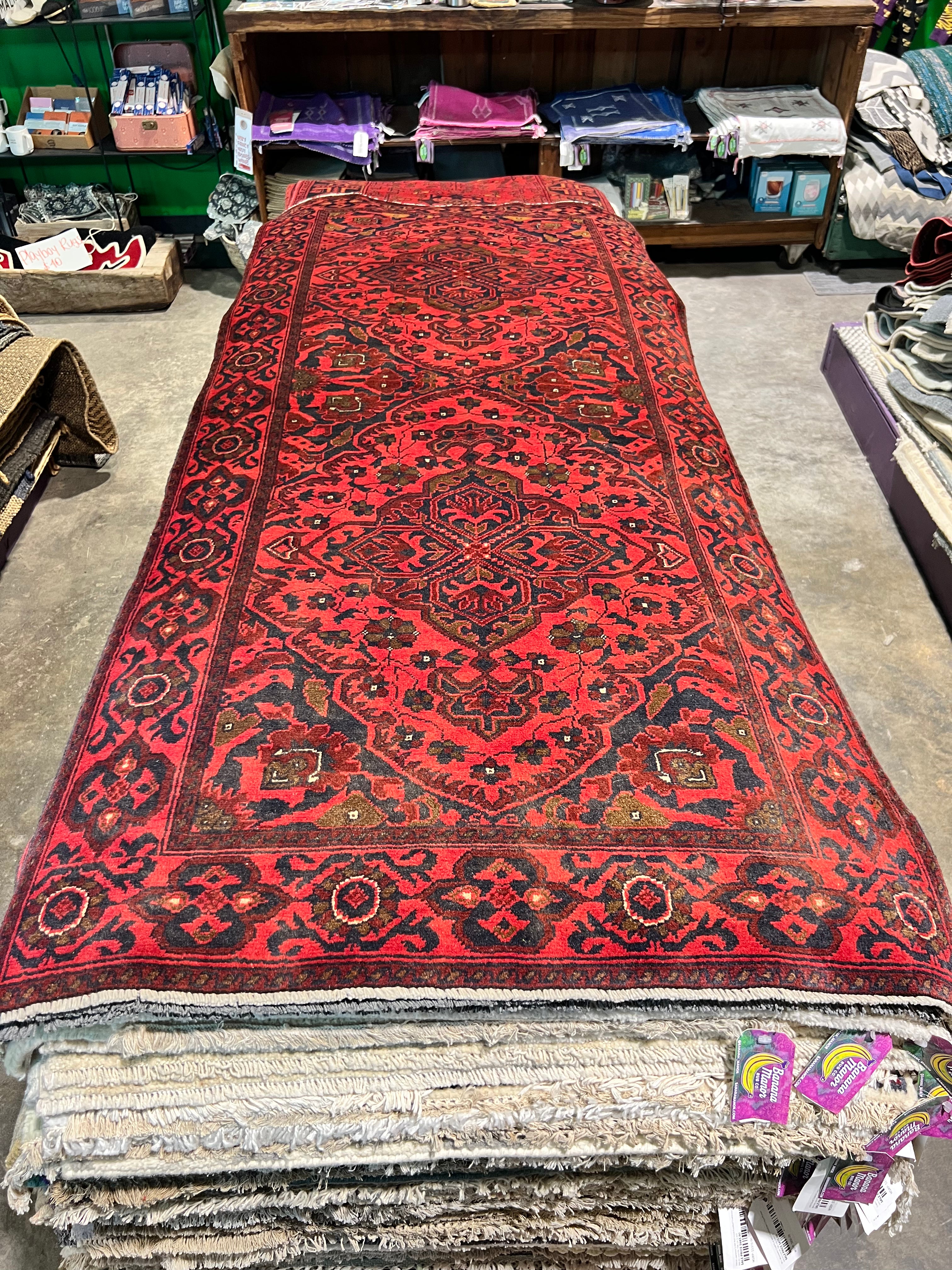 Caroline Pope 2.10x6.7 COLOR Afghani Khal Muhammad Runner