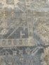 Claudia Lonow 9x12 Silver & Grey Hand-Knotted Turkish Oushak