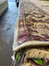 Trixie Kole 8x10 Beige Hand-Knotted Kashan Rug