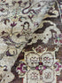 Trixie Kole 8x10 Beige Hand-Knotted Kashan Rug