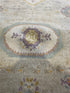 Donna Mills 9.3x12 Hand-Knotted Tan & Gold Oushak