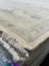Raven Bowens 7.9x10 Grey Hand-Knotted Oushak Rug