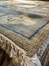 Giorgio Sant’Angelo 9x12 Brown and Grey Hand-Knotted Oushak Rug