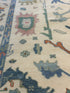 Aaliyah Butler 8x10 Multi Color Hand-Knotted Oushak Rug
