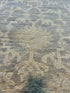 Annie 8x10 Hand-Knotted Silver & Grey Turkish Oushak