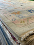 Kathryn Bach 8x10 Multi Color Hand-Knotted Oushak Rug