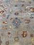 Syrie Maugham 8x10 Grey Hand-Knotted Oushak Rug