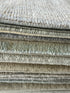 Annie 8x10 Hand-Knotted Silver & Grey Turkish Oushak