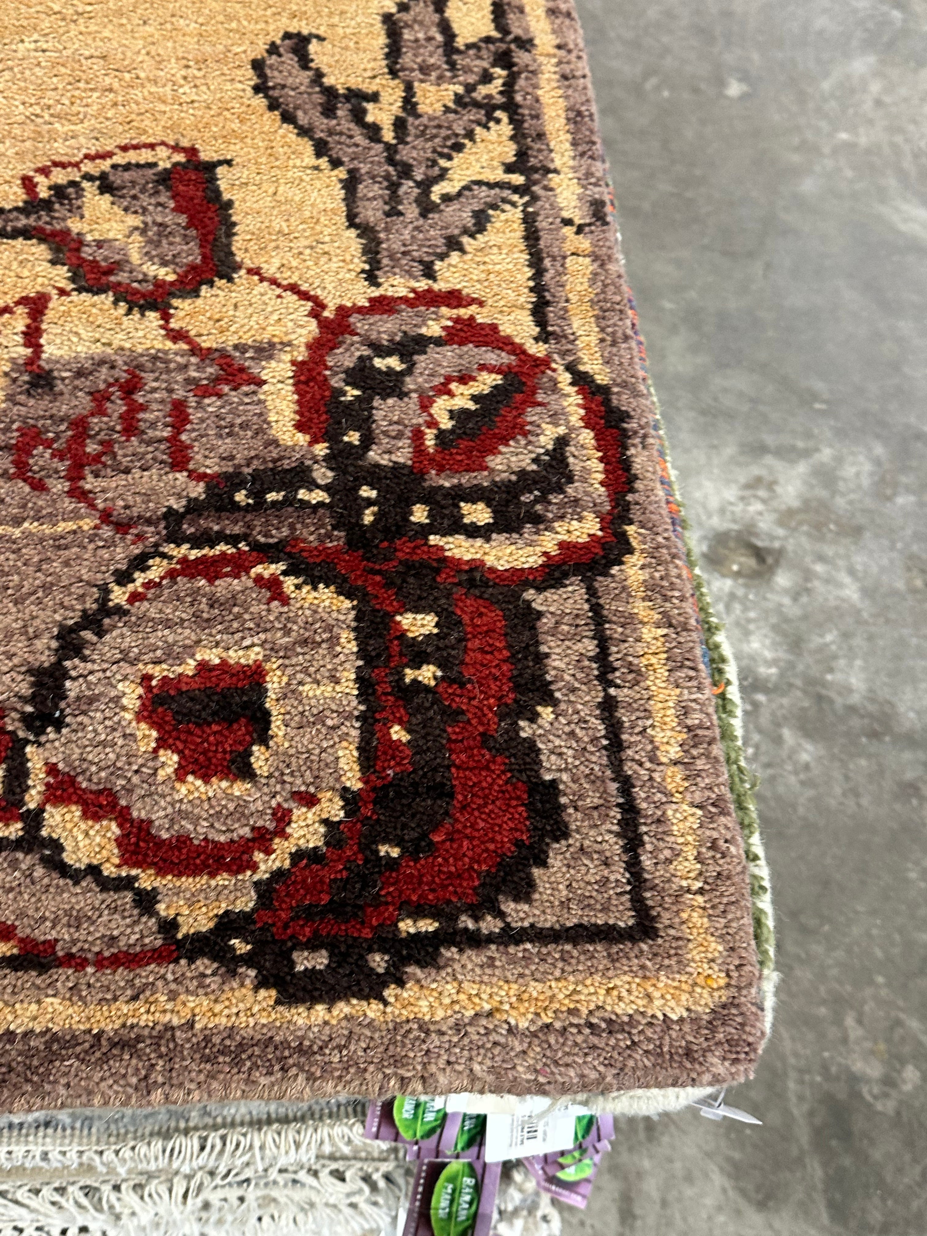 Amy Sherman-Palladino 6x9 Grey Hand-Knotted Oushak Rug