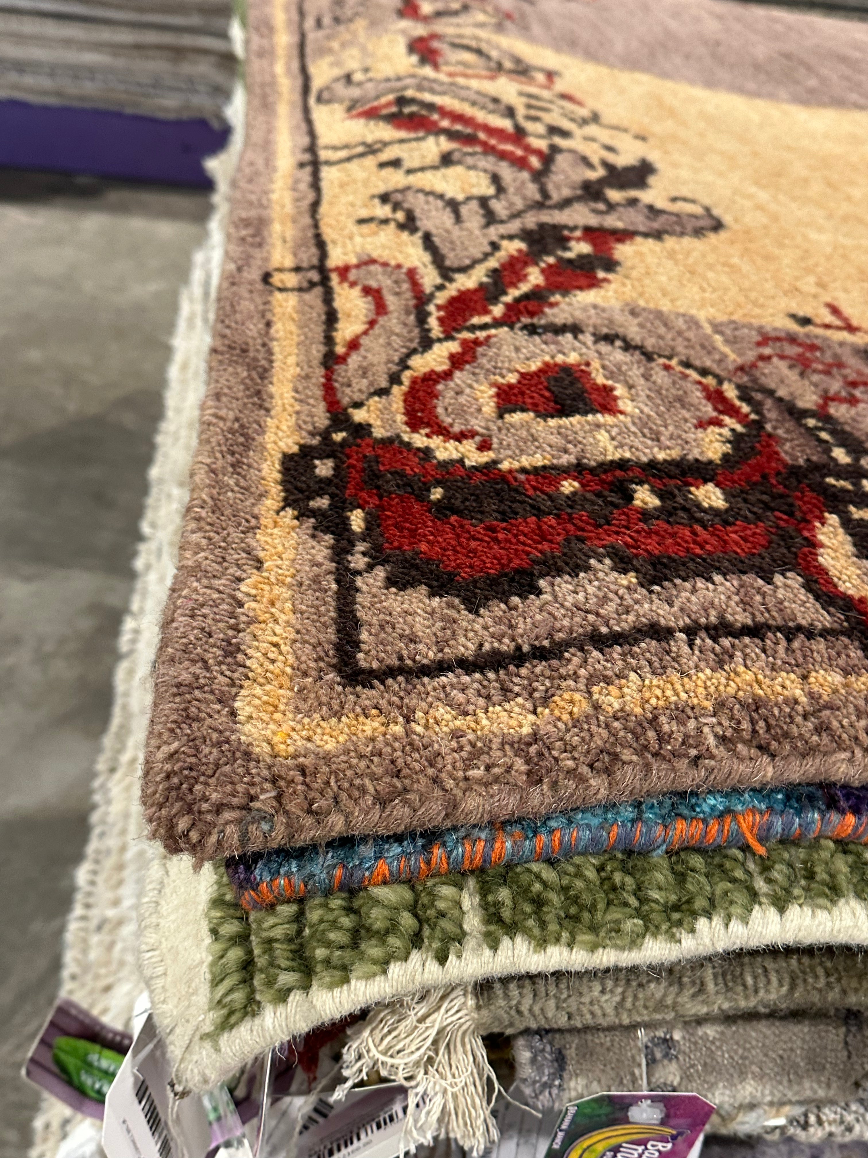 Amy Sherman-Palladino 6x9 Grey Hand-Knotted Oushak Rug