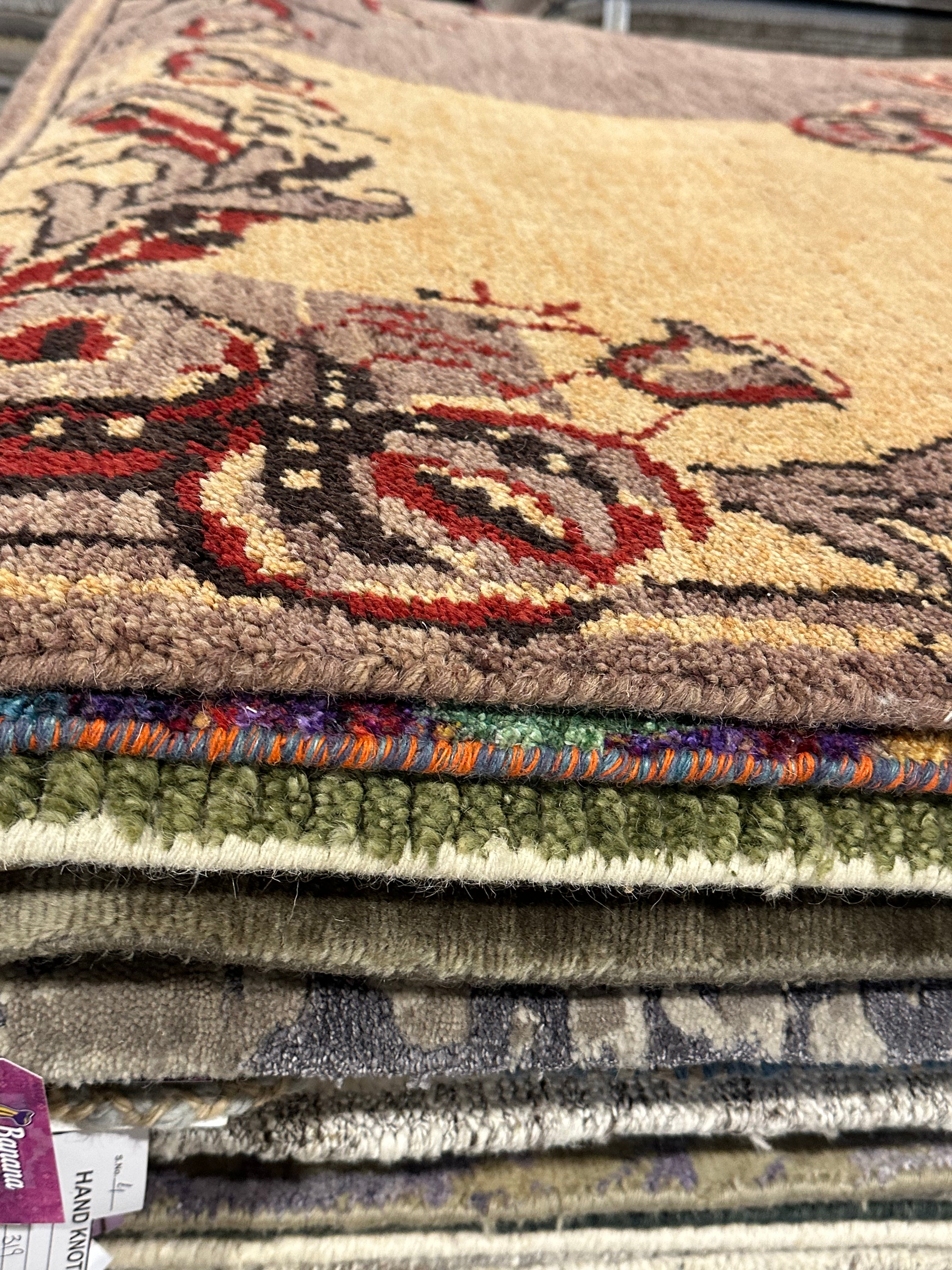 Amy Sherman-Palladino 6x9 Grey Hand-Knotted Oushak Rug