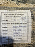 Kahi Lee 8x10 Tan and Grey Hand-Knotted Oushak Rug