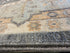 Abbie Cornish 8X10 Hand-Knotted Oushak Rug Grey and Tan
