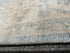 Glynis Barber 8x10.3 Hand-Knotted Oushak Rug Aqua and Tan