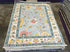 Moyra Bore 5.3x7 Multi Color Hand-Knotted Oushak Rug