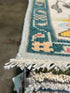 Moyra Bore 5.3x7 Multi Color Hand-Knotted Oushak Rug