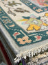 Moyra Bore 5.3x7 Multi Color Hand-Knotted Oushak Rug