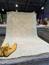 Ellen Thunder 5x8 Grey Hand-Knotted Oushak Rug