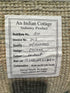 Ellen Thunder 5x8 Grey Hand-Knotted Oushak Rug