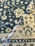Fiona 8x10 Grey and Ivory Hand-Knotted Oushak Rug