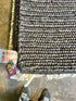 Stuart Largely Handwoven 4.6x6.6 Black Jute Rug CLEARANCE 70% OFF