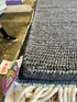 Stuart Largely Handwoven 4.6x6.6 Black Jute Rug CLEARANCE 70% OFF