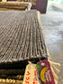 Stuart Largely Handwoven 4.6x6.6 Black Jute Rug CLEARANCE 70% OFF