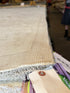 Trinity Hayes 7.2x10.2 Beige Hand-Knotted Vintage Turkish Oushak
