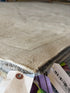 Trinity Hayes 7.2x10.2 Beige Hand-Knotted Vintage Turkish Oushak