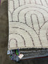 Ben Lester 4.6x6.6 Ivory Hand-Knotted Modern Style Rug