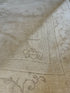 Trinity Hayes 7.2x10.2 Beige Hand-Knotted Vintage Turkish Oushak