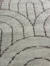 Ben Lester 4.6x6.6 Ivory Hand-Knotted Modern Style Rug